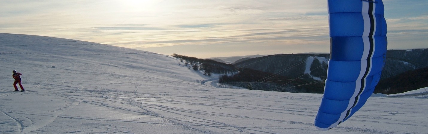 La Bresse Hautes-Vosges snowkite