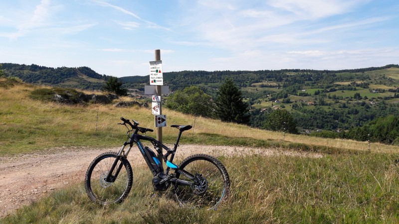 Circuits balisés VTT à assistance electrique E BIKE La Bresse Hautes-Vosges