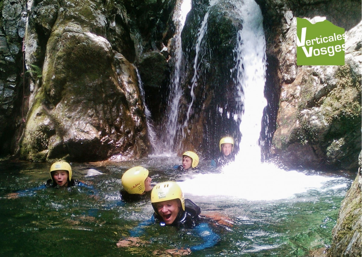 Aqua-Rando (canyoning) © Verticales Vosges