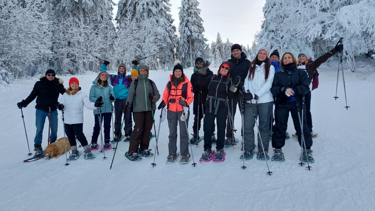 Balade en raquettes à neige au col de la Schlucht - Destination Sport Nature