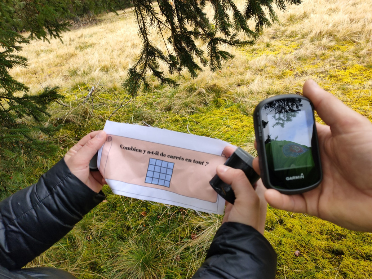 BMHV Chasse aux œufs avec GPS La Bresse Hautes-Vosges