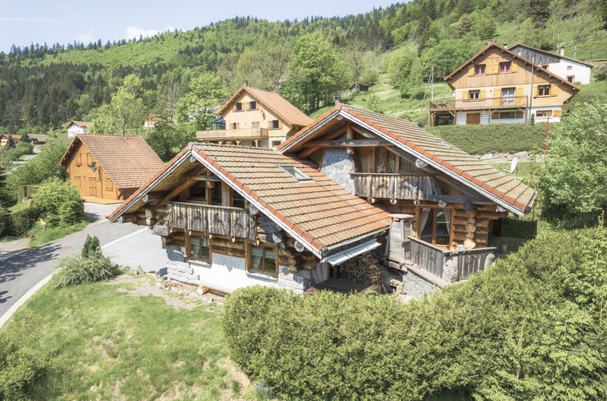Chalet en rondins 8 personnes La Fuste des Chamois 170m² La Bresse Hautes Vosges