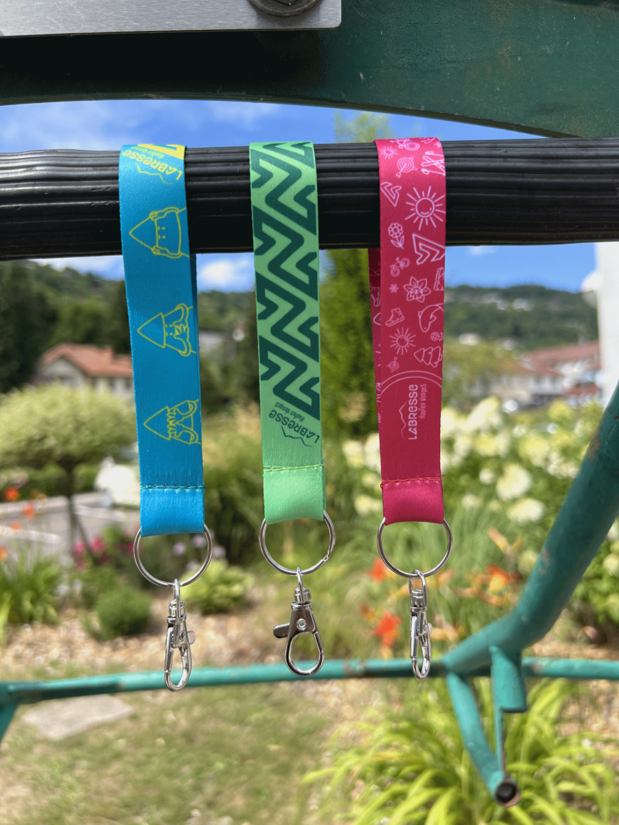 Porte clé tissu La Bresse Hautes Vosges