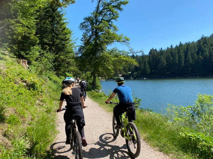 Sortie VTT à assistance électrique avec Gambaladons La Bresse Hautes-Vosges