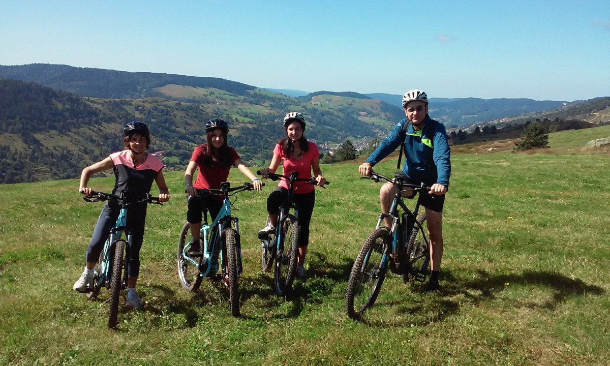 Sortie VTT à assistance électrique avec Gambaladons La Bresse Hautes-Vosges