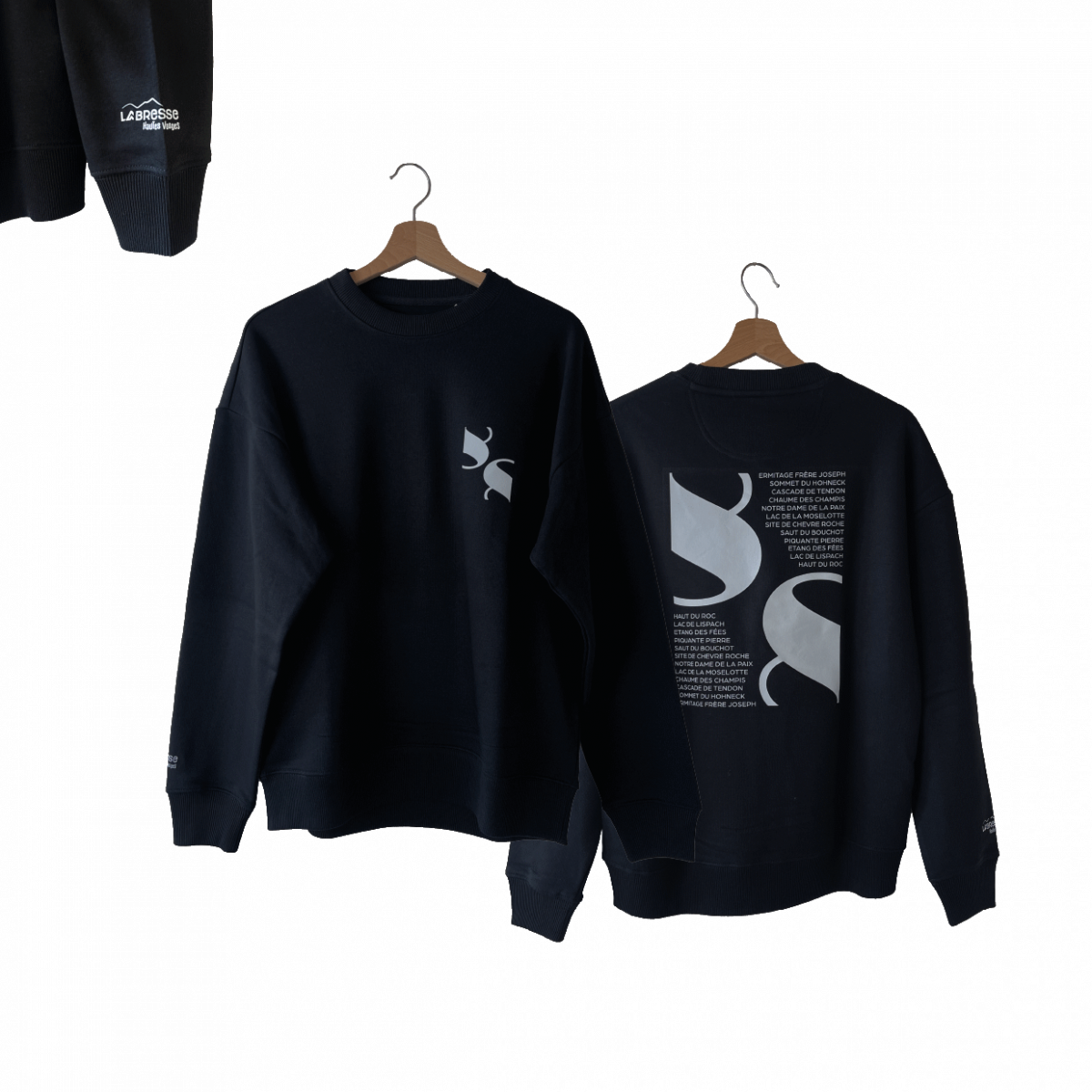 Sweat col rond 88 La Bresse Hautes Vosges