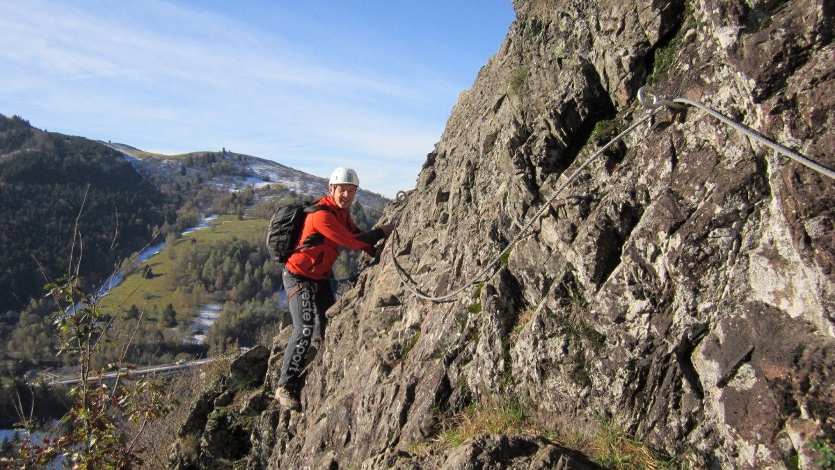 Via Ferrata Hautes-Vosges ©Verticales Vosges