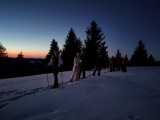 Balade nocturne à raquette ou à pied à Frère Joseph - Ventron - Bureau Montagne Hautes Vosges