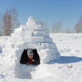 Balade raquettes à neige avec construction d'igloo - Destination Sport Nature - La Bresse Hautes Vosges