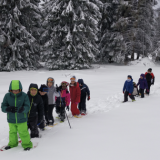 Balade raquettes a neige lutins col de la Schlucht - Destination sport nature La Bresse Hautes Vosges