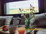 Chalet Amélie - Cosy et Vue Panoramique - La Bresse Hautes Vosges chambre-suite-parentale-vue