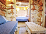 Chalet en rondins 6 personnes La Fuste du Sellier 90m² Basse sur le Rupt Hautes-Vosges