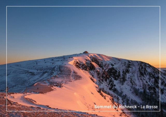 Carte postale - Le sommet du Hohneck en hiver OTCLBHV G Bervard
