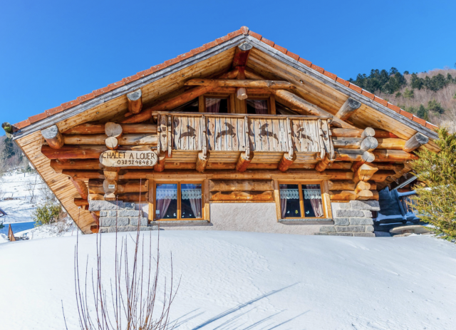 Chalet en rondins 8 personnes La Fuste des Chamois 170m² La Bresse Hautes Vosges